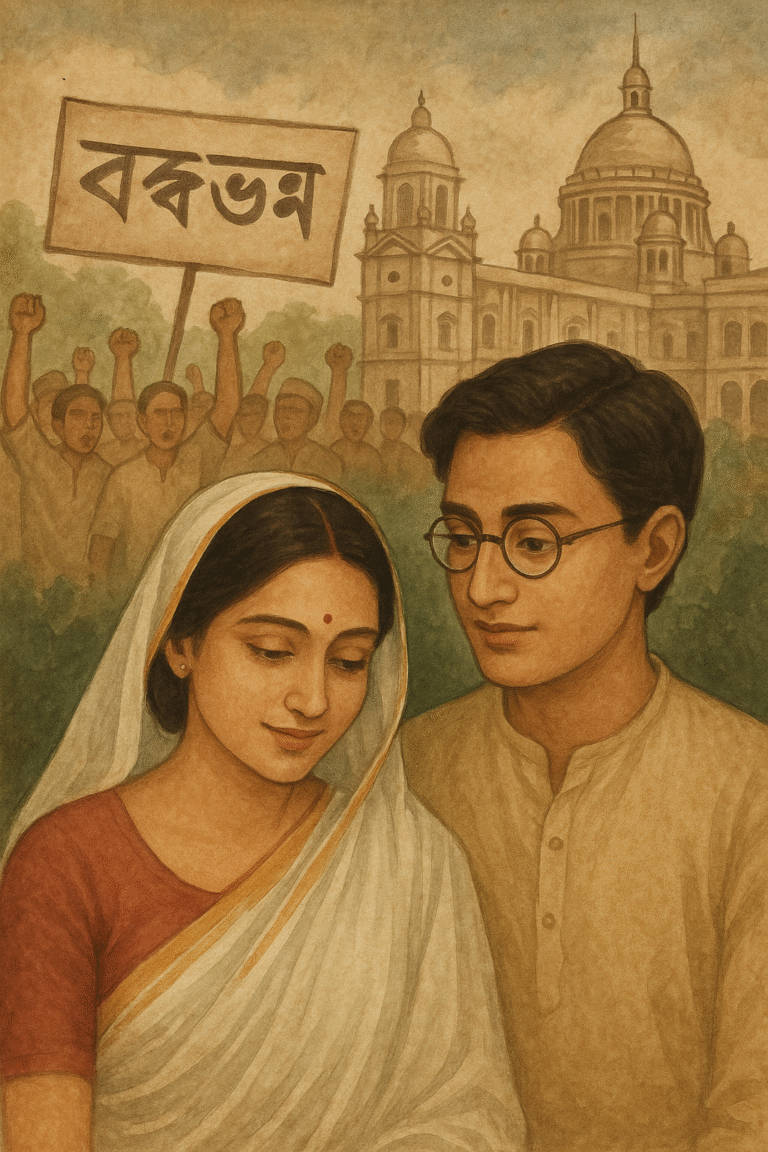 বঙ্গভঙ্গের হৃদয়ছোঁয়া প্রেমের কাহিনী