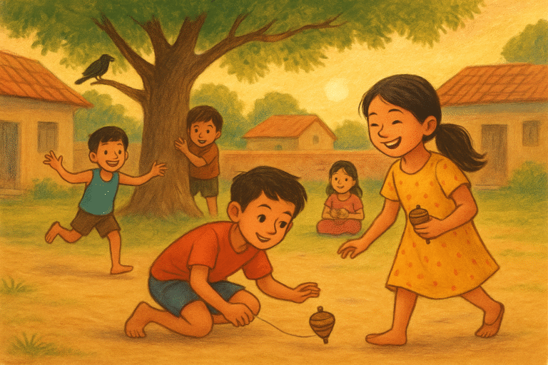 লুকোচুরি আর লাট্টু