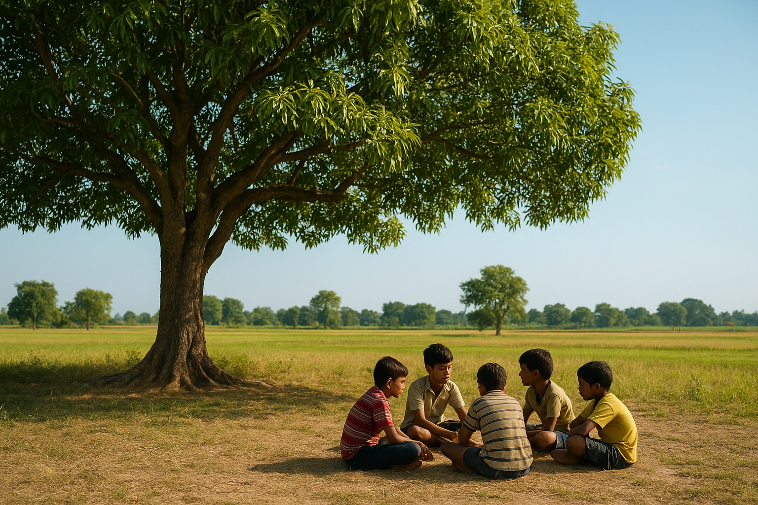 গ্রীষ্মের দুপুরের লুকোচুরি স্মৃতি