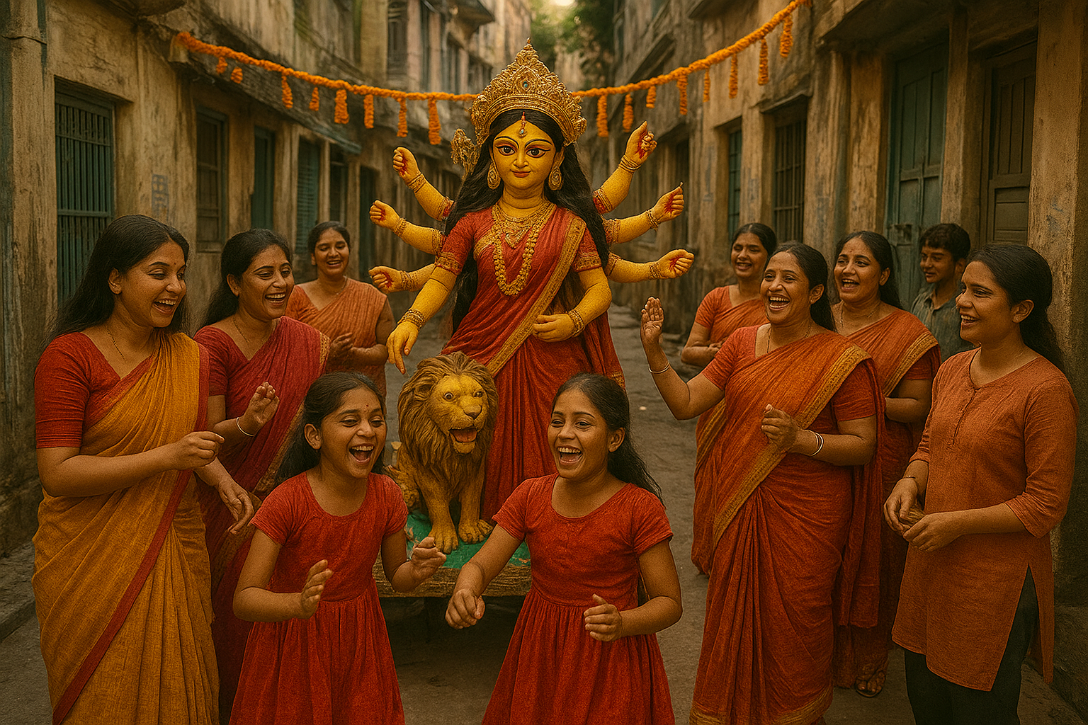 নারীশক্তির পূজো