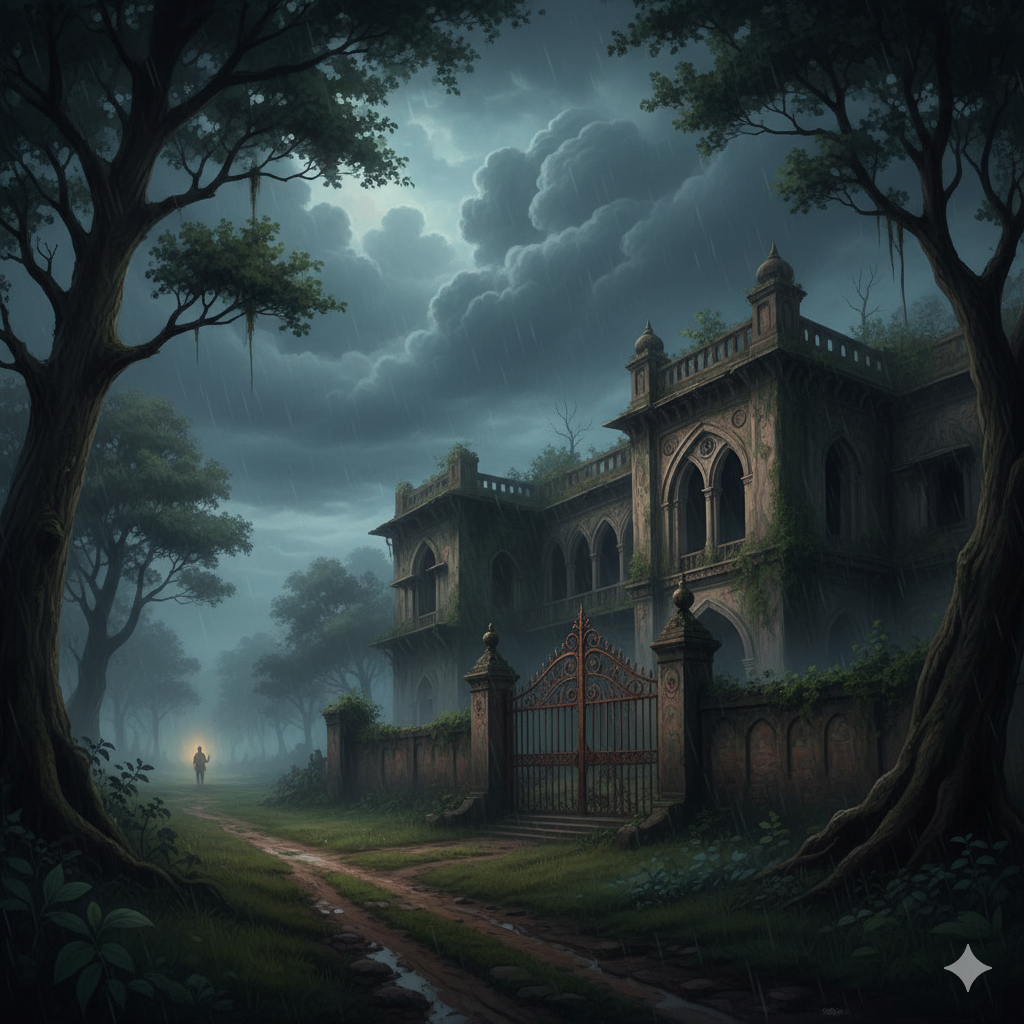 ১৪ ভূতের গল্প সিরিজ - প্রথম গল্প brahamadaityer sesh avishap 5