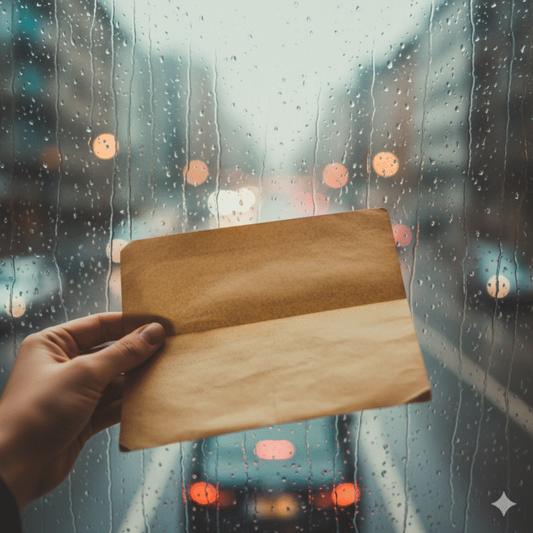 বৃষ্টিভেজা চিঠি